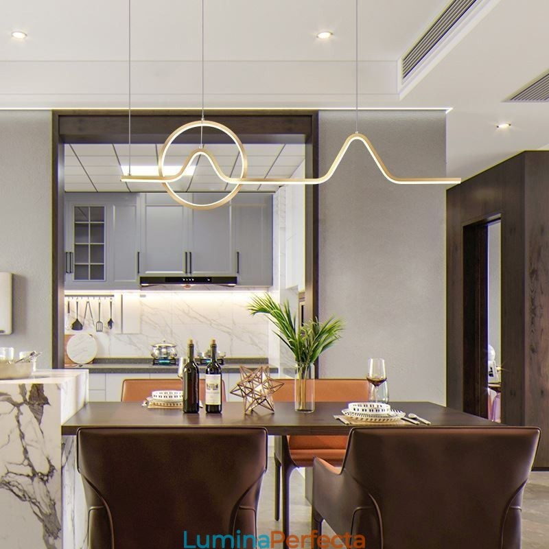 Lampă suspendată Corp de iluminat decorativ minimalist 52W