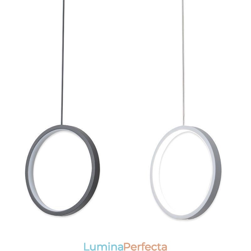 Plafoniera decorativă inelară minimalistă