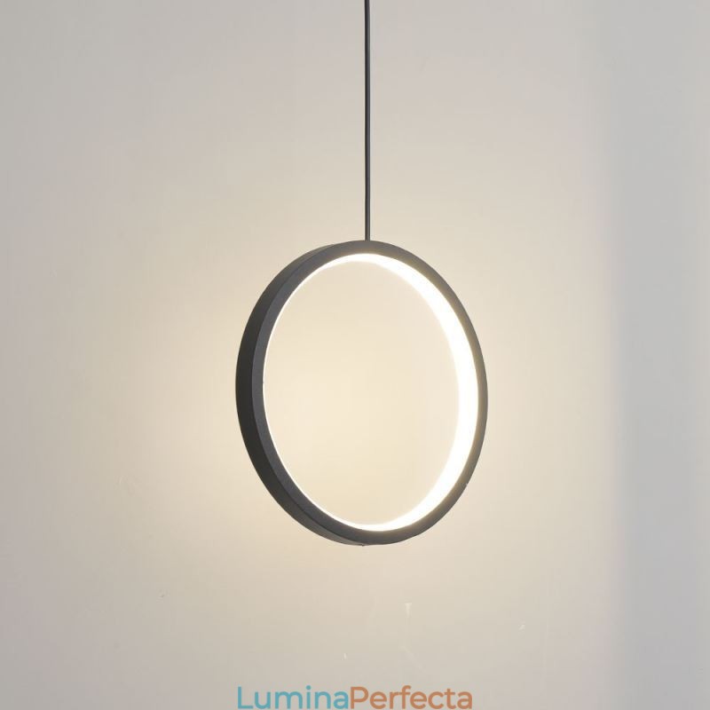 Plafoniera decorativă inelară minimalistă