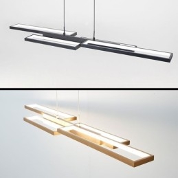 Lumină suspendată modernă Plafoniera orizontală