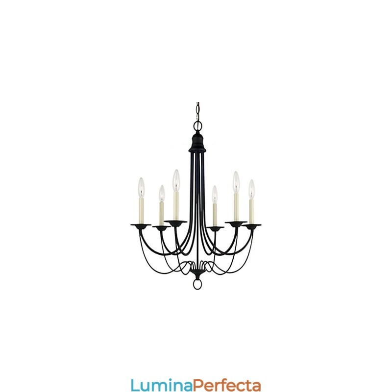 Candelabru din metal galvanizat