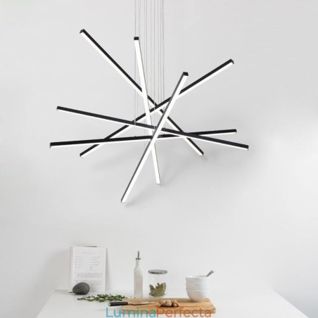 Lumină suspendată liniară cu suspendare Corp de iluminat decorativ Lumină suspendată liniară cu suspendare Corp de iluminat decorativ