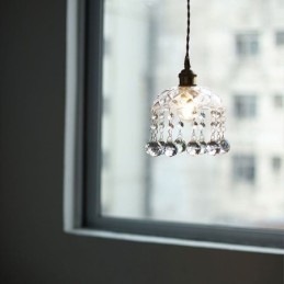 Lampă suspendată modernă din sticlă cu 1 lumină