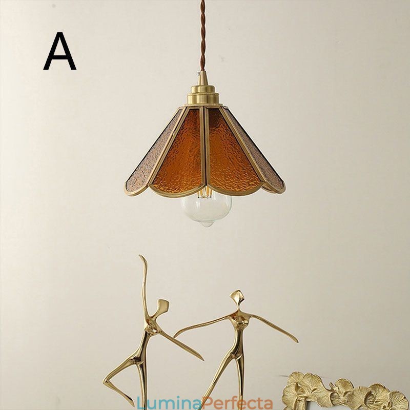 Plafoniera din sticlă mini modernă, simplă