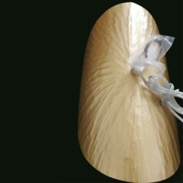 Plafoniera din alamă, modernă, minimalistă, frunze de lotus