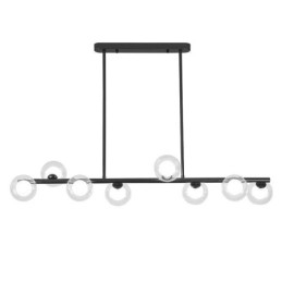 Candelabru Glob de sticlă Tip orizontal Lampă suspendată