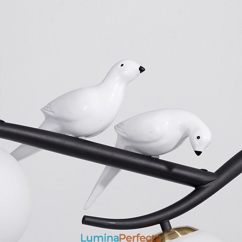 Lumină suspendată modernă, minimalistă, cu 4 lămpi