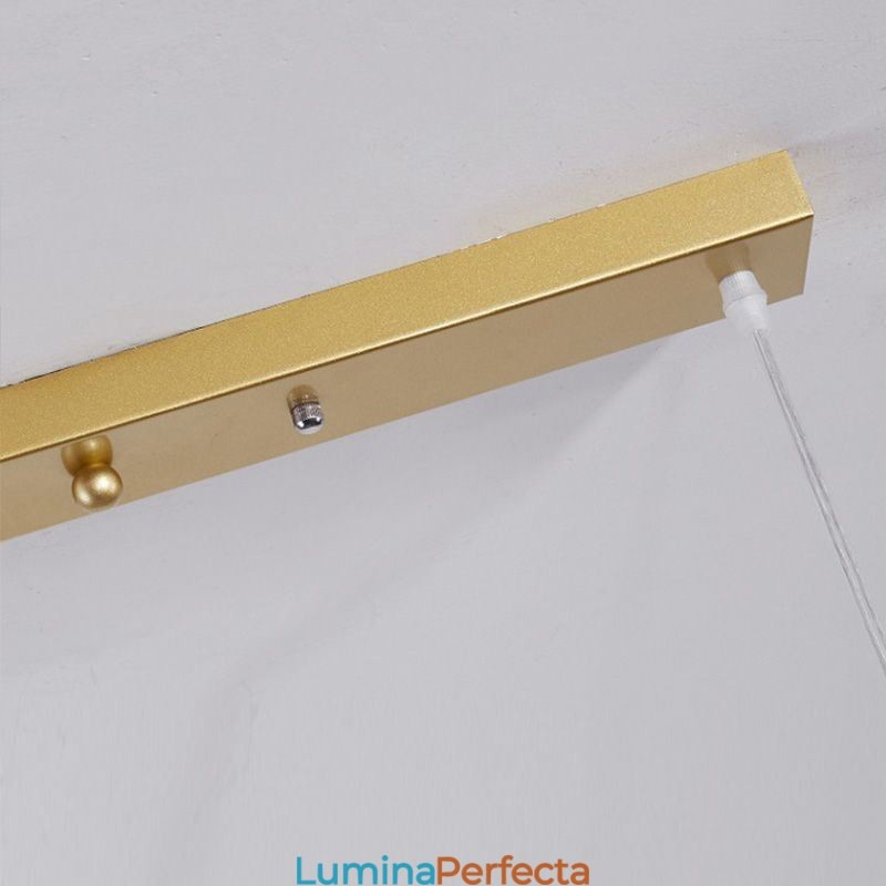 Lumină suspendată modernă, minimalistă, cu 4 lămpi