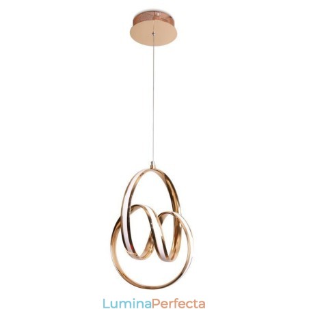 Lampă suspendată modernă, minimalistă, unică, cu răsucire circulară, Insulă Lampă suspendată modernă, minimalistă, unică, cu răsucire circulară, Insulă