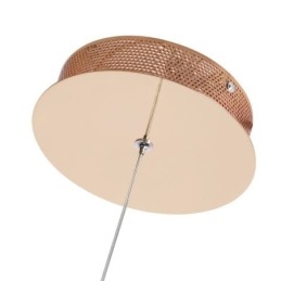 Lampă suspendată modernă, minimalistă, unică, cu răsucire circulară, Insulă