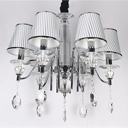 Candelabru din cristal galvanizat modern contemporan