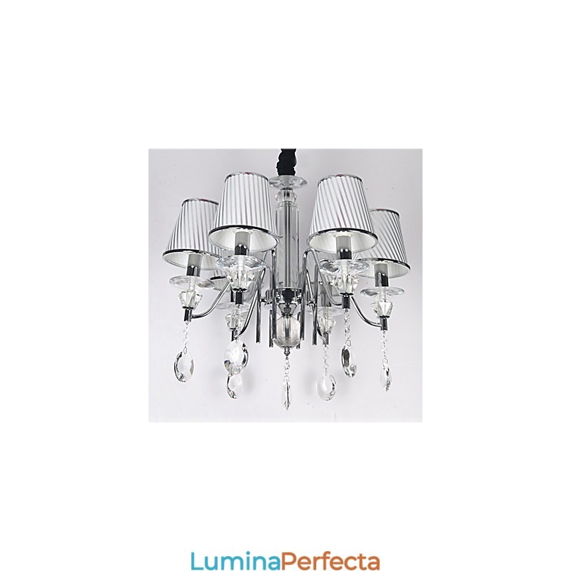 Candelabru din cristal galvanizat modern contemporan