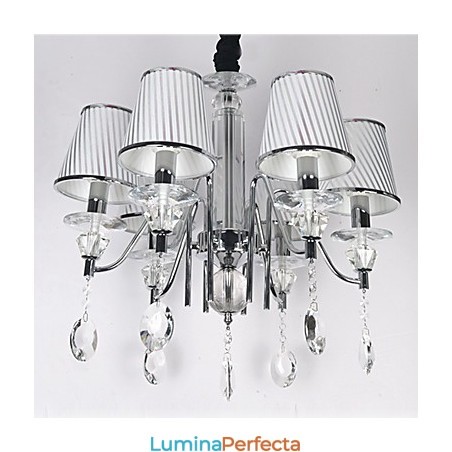 Candelabru din cristal galvanizat modern contemporan