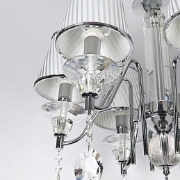 Candelabru din cristal galvanizat modern contemporan