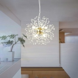 Candelabru elegant din cristal de păpădie