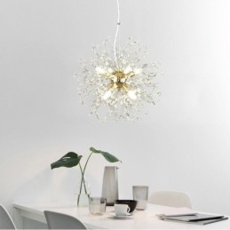 Candelabru elegant din cristal de păpădie