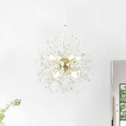 Candelabru elegant din cristal de păpădie