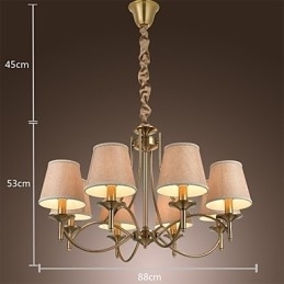 Modern Contemporan Tradițional Clasic Rustic Lodge Country Island Vintage Candelabru metal din alamă