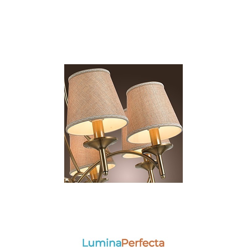 Modern Contemporan Tradițional Clasic Rustic Lodge Country Island Vintage Candelabru metal din alamă