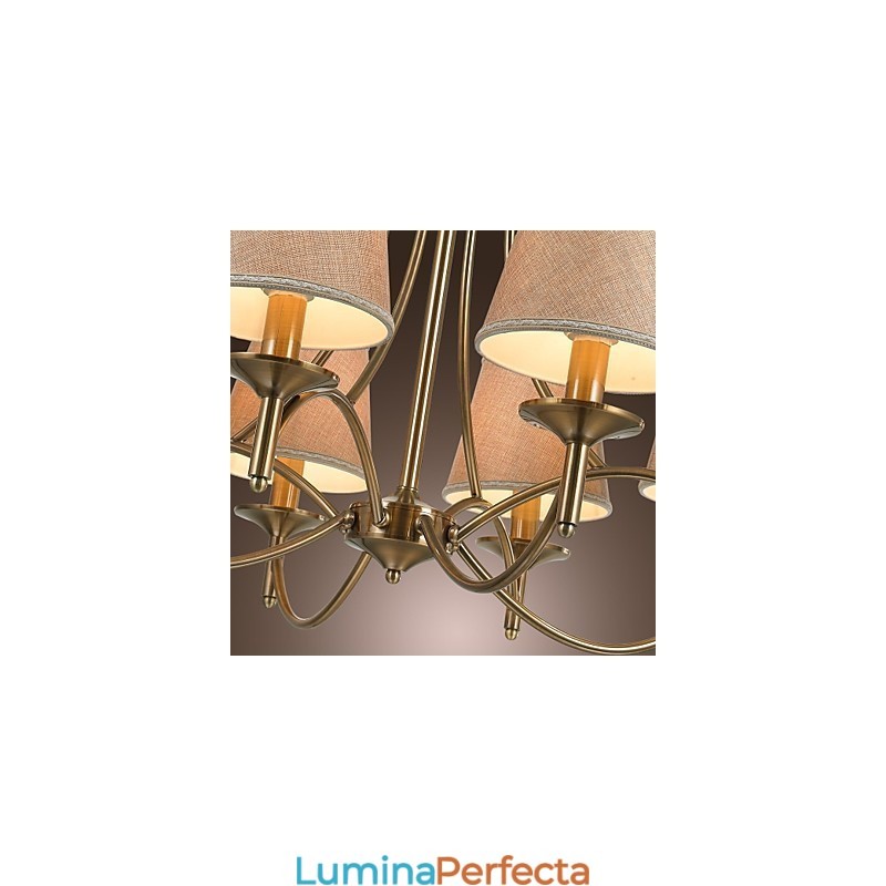 Modern Contemporan Tradițional Clasic Rustic Lodge Country Island Vintage Candelabru metal din alamă