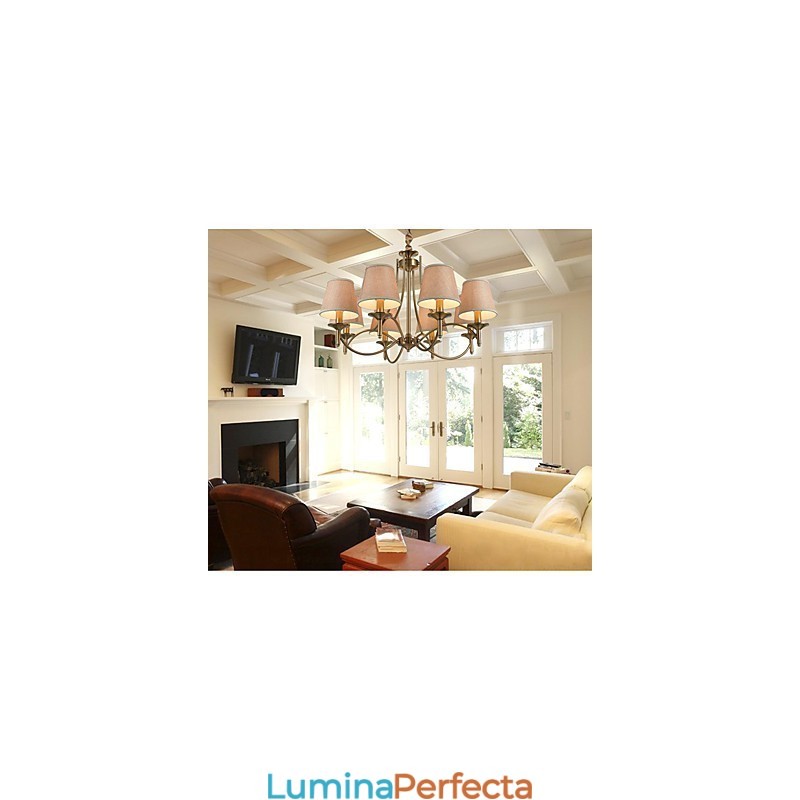 Modern Contemporan Tradițional Clasic Rustic Lodge Country Island Vintage Candelabru metal din alamă