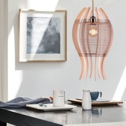 Lampă suspendată DIY Nordic Wood Fish