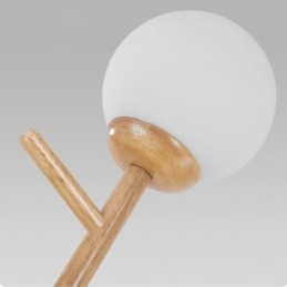 Lampă de suspendare nordică creativă din lemn