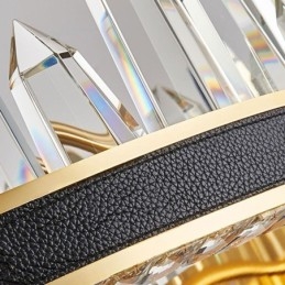 Plafoniera contemporană din cristal Plafoniera din cristal