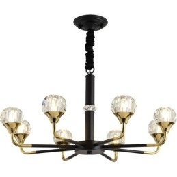 Lampă modernă din cristal Candelabru elegant din cristal