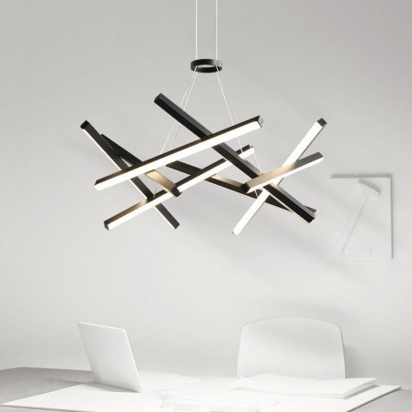 Lampă modernă, simplă, cu suspendare, cu gel de silice, în formă de cuib de păsări Lampă modernă, simplă, cu suspendare, cu gel de silice, în formă de cuib de păsări