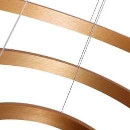 Lampă suspendată modernă din acrilic cu 3 inele 80+60+40cm