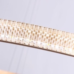 Lampă suspendată modernă din acrilic cu 3 inele 80+60+40cm