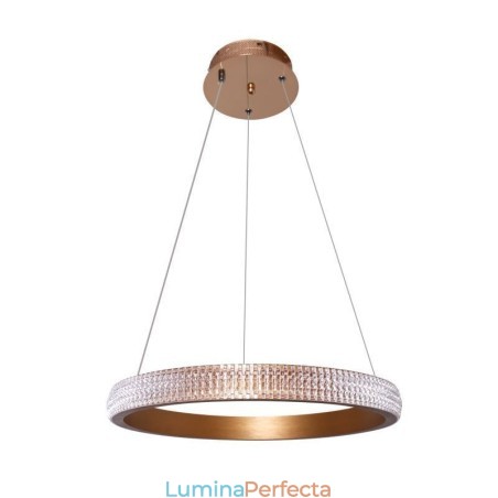 Lampă suspendată inel Corp de iluminat acrilic minimalist Lampă suspendată inel Corp de iluminat acrilic minimalist