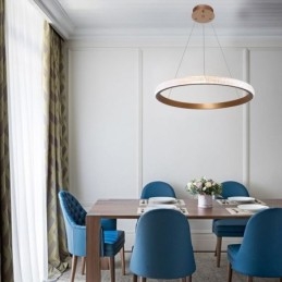 Lampă suspendată inel Corp de iluminat acrilic minimalist