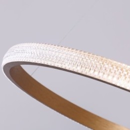 Lampă suspendată inel Corp de iluminat acrilic minimalist