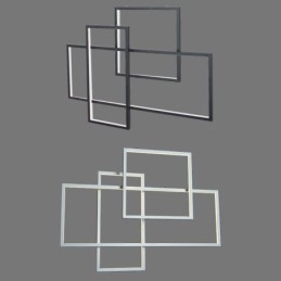 Lampă de suspendare nordică Lampă de suspendare pătrată geometrică