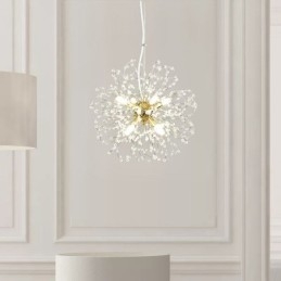 Candelabru elegant din cristal de păpădie