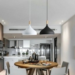 Lampă suspendată modernă Lampă macaron din aluminiu Lumină reglabilă acasă