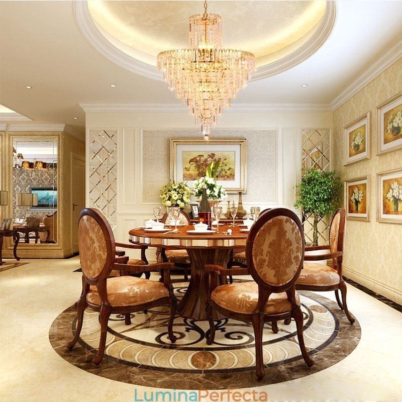 Candelabru conic modern, elegant, de cristal