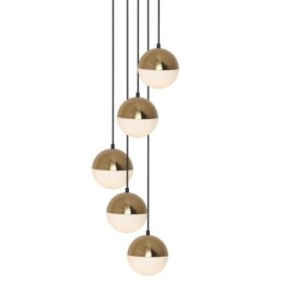 Lampă suspendată Nordic Cluster Lampă creativă în formă de cerc
