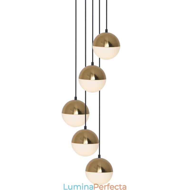 Lampă suspendată Nordic Cluster Lampă creativă în formă de cerc