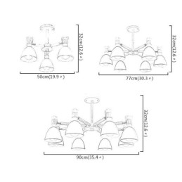 Candelabru creativ din lemn nordic Macaron