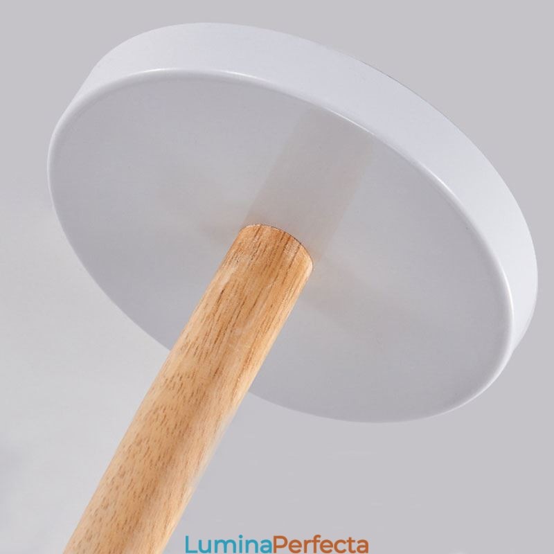 Candelabru creativ din lemn nordic Macaron