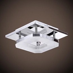 Montaj acrilic încastrabil 1 lumină oțel inoxidabil acrilic modern galvanizat