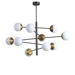 Lampă suspendată contemporană Magic Bean Sputnik Candelabru