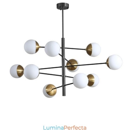 Lampă suspendată contemporană Magic Bean Sputnik Candelabru Lampă suspendată contemporană Magic Bean Sputnik Candelabru