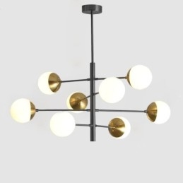 Lampă suspendată contemporană Magic Bean Sputnik Candelabru