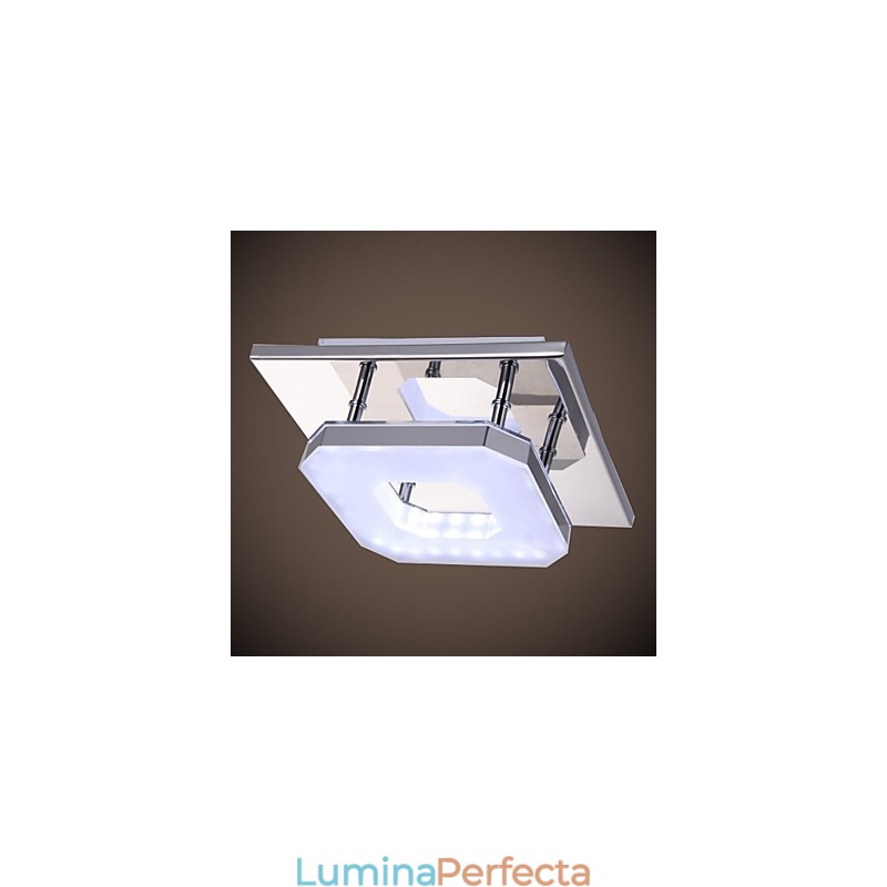 Montaj acrilic încastrabil 1 lumină oțel inoxidabil acrilic modern galvanizat