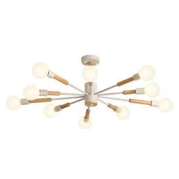 Lampă de suspendare nordică Creative Magic Bean Log Pendant Lampă