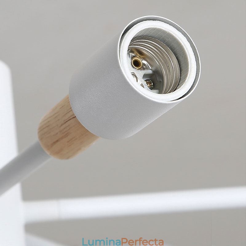 Lampă de suspendare nordică Creative Magic Bean Log Pendant Lampă